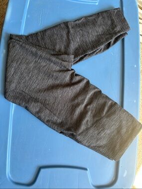 all in motion Heathered Charcoal Gray Leggings